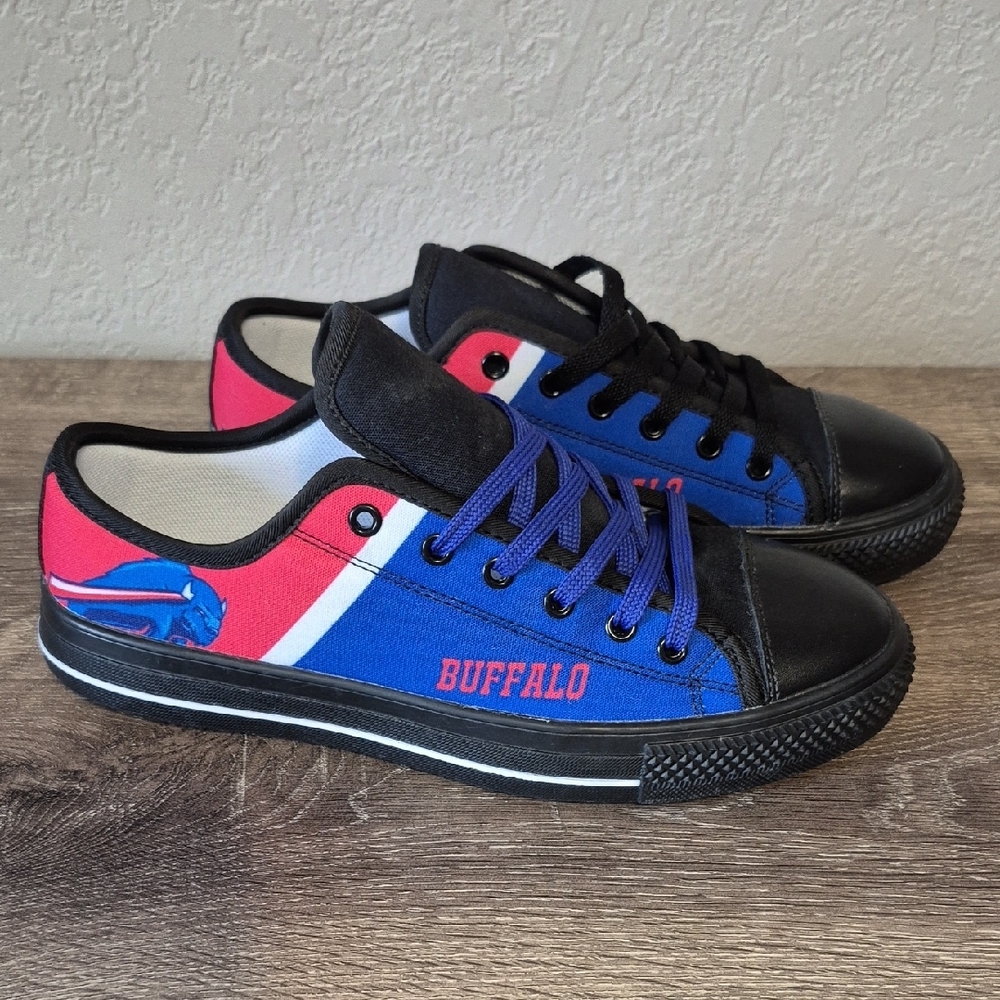 Buffalo Bills NFL Sneakers - Blue and Black
